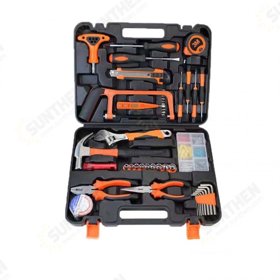 46PCS Tool Set Household Hardware Tool Combination Set Household Small Maintenance Emergency Kit