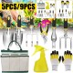 5/9PCS Garden Tool Bag Toolbag Manual Gardening Planting Hand Fork Digging Tool