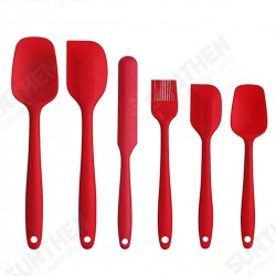 6PCS Non-Stick Rubber Spatula Set Heat-Resistant Spatula Kitchen Utensils Set Tools Kit 6PCS Non-Stick Rubber Spatula Set Heat-Resistant Spatula Kitchen Utensils Set Tools Kit