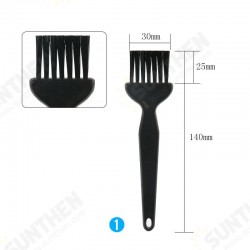8pcs ESD Safe Anti Static Brush Set Cleaning Tool for Mobile Phone Tablet PCB BGA Repair Work 8pcs ESD Safe Anti Static Brush Set Cleaning Tool for Mobile Phone Tablet PCB BGA Repair Work
