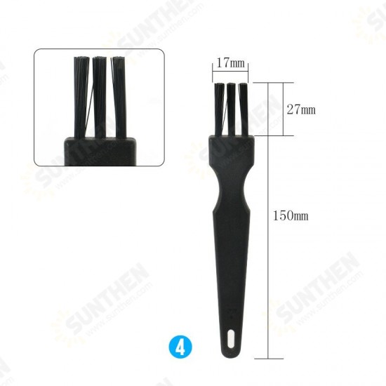 8pcs ESD Safe Anti Static Brush Set Cleaning Tool for Mobile Phone Tablet PCB BGA Repair Work