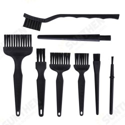 8pcs ESD Safe Anti Static Brush Set Cleaning Tool for Mobile Phone Tablet PCB BGA Repair Work 8pcs ESD Safe Anti Static Brush Set Cleaning Tool for Mobile Phone Tablet PCB BGA Repair Work