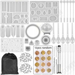94 DIY Crystal Percha Tool Set Bracelet Ppendant Jewelry Mold Combination With Drill 12 Color Sequins 94 DIY Crystal Percha Tool Set Bracelet Ppendant Jewelry Mold Combination With Drill 12 Color Sequins
