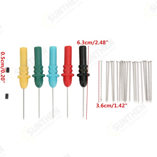 Acupuncture Back Probe Pins Set Automotive Diagnostic Test Tools Kit