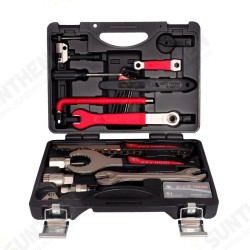 YC-728 18 In 1 Bicycle Service Tool Kit Multiple Function Repair Tools BB Bottom Bracket Hub Freewheel Pedal Spoke Chain Service YC-728 18 In 1 Bicycle Service Tool Kit Multiple Function Repair Tools BB Bottom Bracket Hub Freewheel Pedal Spoke Chain Service