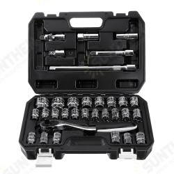 32Pcs Sleeve Set Quick Wrench Auto Repair Multifunctional Combination Auto Repair Car 32Pcs Sleeve Set Quick Wrench Auto Repair Multifunctional Combination Auto Repair Car