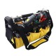 Electrician Toolkit Canvas Large Capacity Electrician Tools Organizer Repair Toolkit Storage Bag Portable Kit