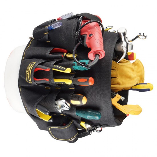 Hardware Tool Bucket Bag Multi-function Repair Tool Bag Storage and Sorting Tool Bucket