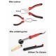 H2923A 138pcs Telecommunications Electrician Network Pliers Household Network Circuit Repair Combination Tools Kit
