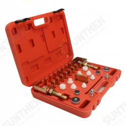 Universal A/C Flush Fitting Adapter Kit Leak Maintenance Tools Set Universal A/C Flush Fitting Adapter Kit Leak Maintenance Tools Set