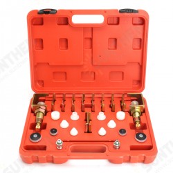 Universal A/C Flush Fitting Adapter Kit Leak Maintenance Tools Set Universal A/C Flush Fitting Adapter Kit Leak Maintenance Tools Set