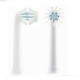 2Pcs NY Double Head Deep Clean Adult and Child Appliance Sonic Electric Toothbrush Heads