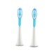 2pcs Replaceable Brush Toothbrush Heads for S Series Electric Toothbrush Black & White