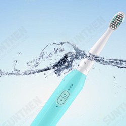 3 Brush Modes Essence Sonic Electric Wireless USB Rechargeable Toothbrush IPX7 Waterproof 3 Brush Modes Essence Sonic Electric Wireless USB Rechargeable Toothbrush IPX7 Waterproof
