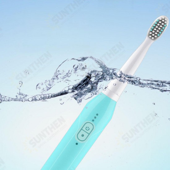 3 Brush Modes Essence Sonic Electric Wireless USB Rechargeable Toothbrush IPX7 Waterproof