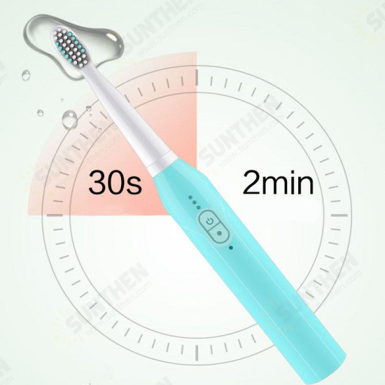 3 Brush Modes Essence Sonic Electric Wireless USB Rechargeable Toothbrush IPX7 Waterproof