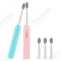 3 Brush Modes Essence Sonic Electric Wireless USB Rechargeable Toothbrush IPX7 Waterproof 3 Brush Modes Essence Sonic Electric Wireless USB Rechargeable Toothbrush IPX7 Waterproof