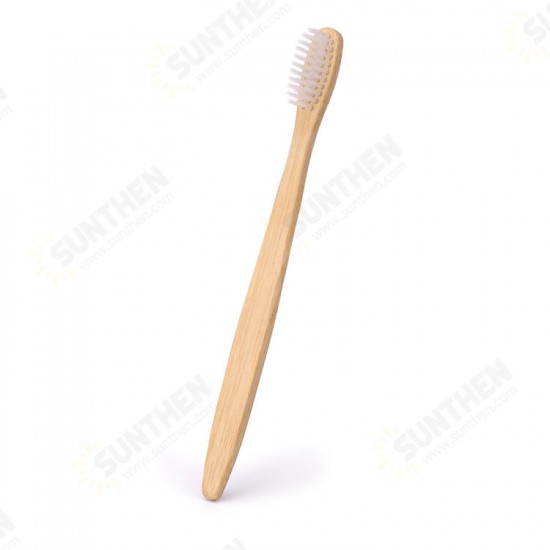 4pcs Eco Friendly Bamboo Charcoal Soft Fine Bristles Bamboo Handle Manual Toothvrushs for Adult