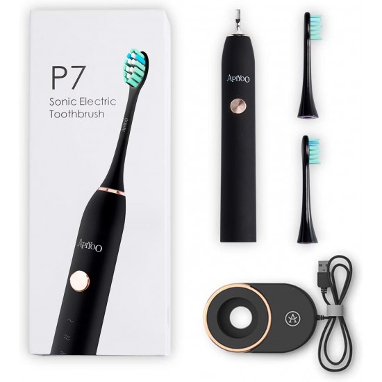 P7 Sonic Electric Toothbrush Five Cleaning Modes Time Reminder Electric Toothbrush IPX7 Waterproof Long Battery Life Electric Toothbrush