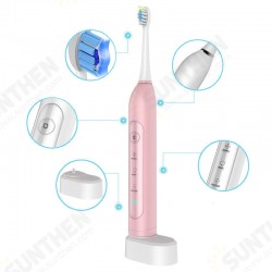CG-105 Multi-purpose Sonic Electric Toothbrush 3 Brush Modes Wireless USB Rechargeable Toothb CG-105 Multi-purpose Sonic Electric Toothbrush 3 Brush Modes Wireless USB Rechargeable Toothb