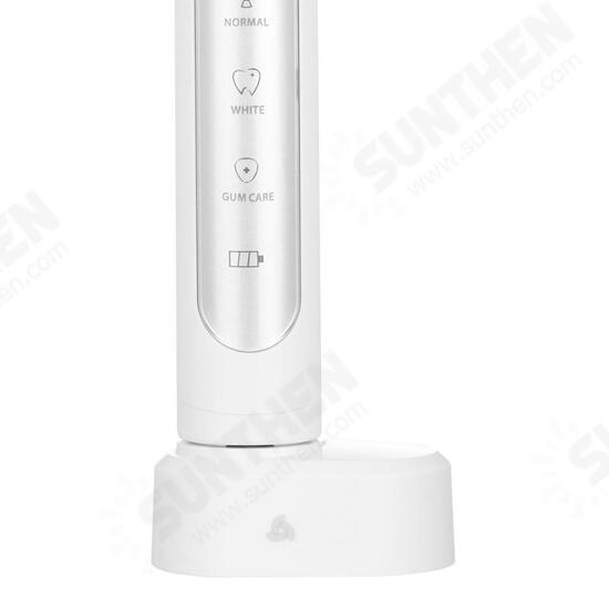 CG-105 Multi-purpose Sonic Electric Toothbrush 3 Brush Modes Wireless USB Rechargeable Toothb