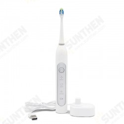 CG-105 Multi-purpose Sonic Electric Toothbrush 3 Brush Modes Wireless USB Rechargeable Toothb CG-105 Multi-purpose Sonic Electric Toothbrush 3 Brush Modes Wireless USB Rechargeable Toothb