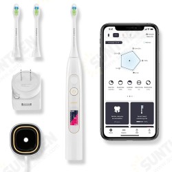 Electric Sonic Toothbrush Full-Color LCD Screen 6 Clean Modes Electric Toothbrush 2 Min Timer 42000 RPM Vibration Intensity IPX7 Waterproof Electric Toothbrush Electric Sonic Toothbrush Full-Color LCD Screen 6 Clean Modes Electric Toothbrush 2 Min Timer 42000 RPM Vibration Intensity IPX7 Waterproof Electric Toothbrush