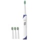 LT-Z18 Ultrasonic Sonic Electric Toothbrush with 4 Pcs Replacement Brush Heads