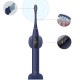 X PRO Blue Sonic Electric Toothbrush 32 Levels IPX7 Waterproof Touchscreen Rechargeable Tooth Cleaner Support App for IOS & Android