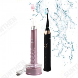 S1 Sonic Smart Electric Toothbrush 3 Brush Modes Whitening USB Rechargeable IPX7 Waterproof with 3 Replaceable Brush Heads S1 Sonic Smart Electric Toothbrush 3 Brush Modes Whitening USB Rechargeable IPX7 Waterproof with 3 Replaceable Brush Heads