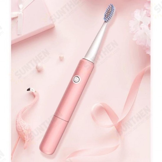 Sonic Electric Toothbrush Men Women Adult Household Non-Rechargeable Soft Bristle Fully Automatic Waterproof Toothbrush