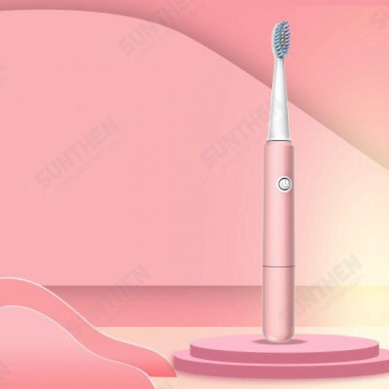 Sonic Electric Toothbrush Men Women Adult Household Non-Rechargeable Soft Bristle Fully Automatic Waterproof Toothbrush