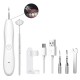 Ultrasonic Dental Calculus Remover Electric Tooth Stain Removal Toothbrush 3 Mode Adjustable Tooth Cleaner with LED Auxiliary Light