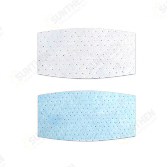 10Pcs Disposable Mask Filter Cotton Filter Particulate Filter Mask Gasket Mask Use Filter For Protection Pollution Mask Pad 3 Layer