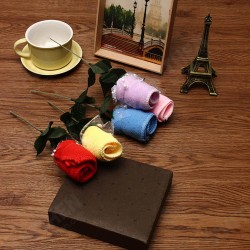 20x20cm Mircrofibre Rose Flower Water Absorbtion Towel Festival Valentine Birthday Wedding Gifts 20x20cm Mircrofibre Rose Flower Water Absorbtion Towel Festival Valentine Birthday Wedding Gifts