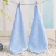 25*25cm Bamboo Fiber Antibacterial Handkerchief Absorbent Soft Baby Face Towel