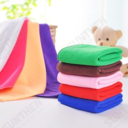 25*25cm Microfiber Absorbent Face Towel Soft Bath Washcloth 25*25cm Microfiber Absorbent Face Towel Soft Bath Washcloth