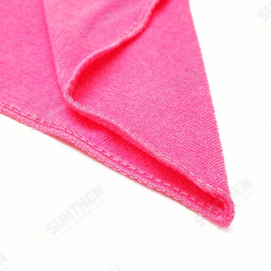 25*25cm Microfiber Absorbent Face Towel Soft Bath Washcloth