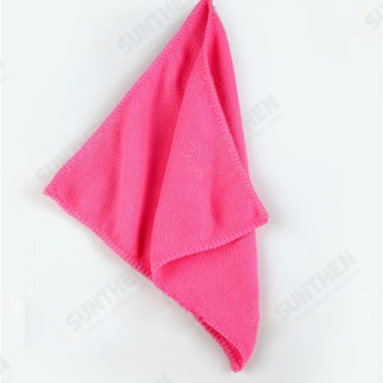 25*25cm Microfiber Absorbent Face Towel Soft Bath Washcloth