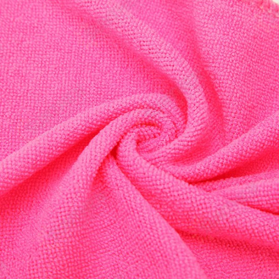 25*25cm Microfiber Absorbent Face Towel Soft Bath Washcloth