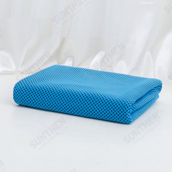 30x100cm Microfiber Super Absorbent Summer Cold Towel Sports Beach Hiking Travel Cooling Washcloth