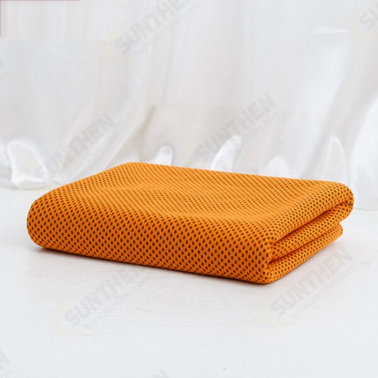 30x100cm Microfiber Super Absorbent Summer Cold Towel Sports Beach Hiking Travel Cooling Washcloth