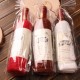 34x72cm Bagged Microfiber Absorbent Wine Shape Towel Festival Valentine Weeding Gift Party Decor