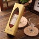 34x72cm Boxed Cotton Absorbent Wine Shape Towel Festival Valentine Weeding Gift Party Decor