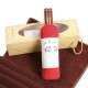 34x72cm Boxed Cotton Absorbent Wine Shape Towel Festival Valentine Weeding Gift Party Decor