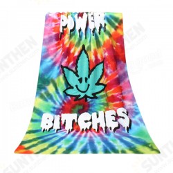 70x140cm Polyester Fiber Flower Power Pattern Bath Beach Towel Soft Reactive Print Washcloth 70x140cm Polyester Fiber Flower Power Pattern Bath Beach Towel Soft Reactive Print Washcloth