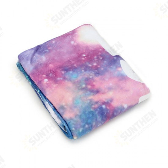 70x140cm Polyester Fiber Galaxy YOLO Pattern Bath Beach Towel Soft Reactive Print Washcloth