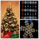 Christmas Star Snowflake Garland Hanging Pendant Tree Party Window Door Decoration