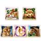 Funny Animal Pattern Latch Hook Kit Pillow Case Making Kit DIY Craft 43x43cm