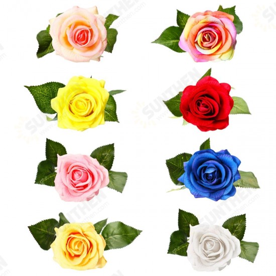 Handmade Latex Touch Rose Flowers Bridal Wedding Home Bouquet Party Decorations Gifts